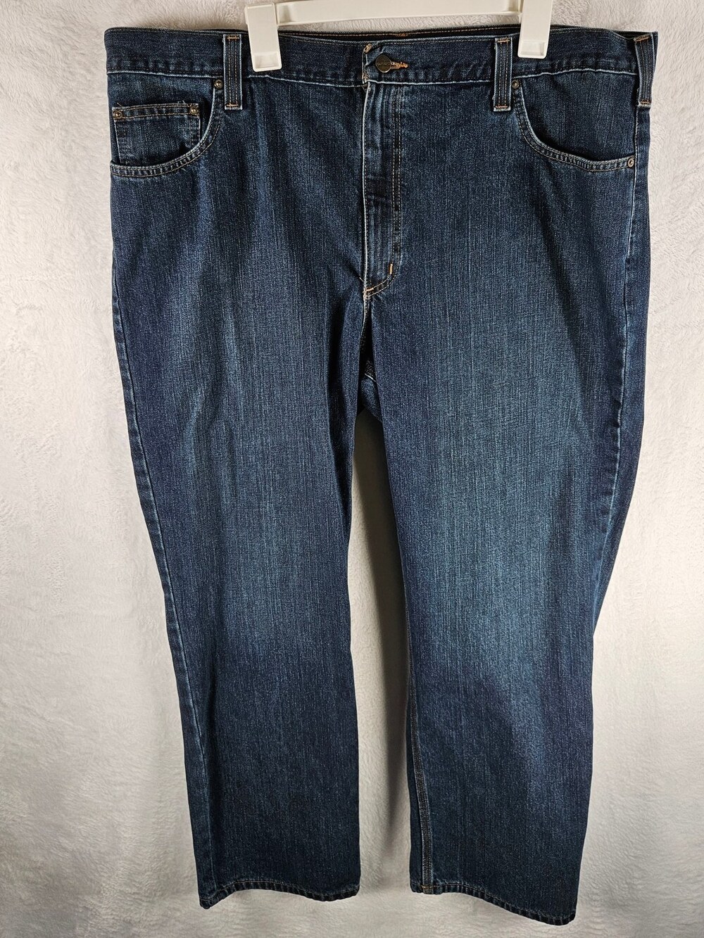 Carhartt Relaxed Fit Straight Leg Jeans Dark Wash Men's Size 42x30